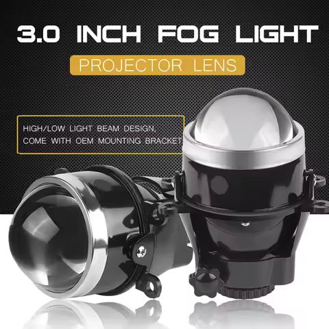 Fog Light 3 Inch Bi Xenon Projector Lens D2S D2H H11 HID LED Bulbs For Subaru Forester/Imprez/Legacy