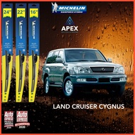 MICHELIN RAINFORCE HYBRID WIPER SET FOR LC CYGNUS FRONT AND REAR