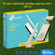 [MY READY STOCK]  TP-LINK TL-WN722N| 150 Mbps High Gain WIFI | USB 2.0