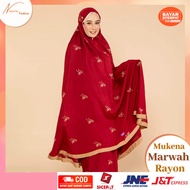 MUKENA PREMIUM ARRAFI MUKENA MARWAH BORDIR TERLARIS MUKENA TERMURAH