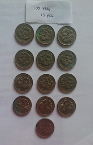 Koin Kuno Jepang 100 Yen