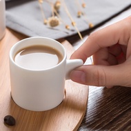 Convenient Ceramic Espresso Cup with Rope Camping Cup Takeaway Espresso Cup Tea Cup Water Cup Mini T