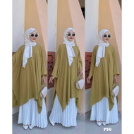 BLOUSE PROPER HIJAB LONG BLOUSE BY AINDARUS
