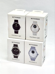 Withings ScanWatch Light 及 ScanWatch 2 健康監測智能手錶