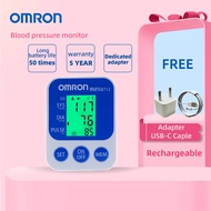 OMRON Rechargeable of Blood Pressure Digital Monitor High Precision Medical Grade Wirst BP Monitor