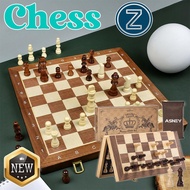 Popular Wooden Chess Board Foldable Chess Board Board Game Quality Chess Set wooden chess pieces