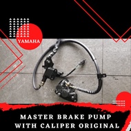 MASTER BRAKE PUMP with CALIPER ORIGINAL YAMAHA LC135 V1-V7