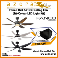 Fanco HELI 56" DC Ceiling Fan with Light
