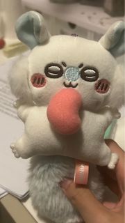 miniso chiikawa 飛天桃心飛鼠