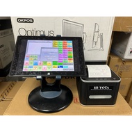 mini pos with thermal printer w drawer
