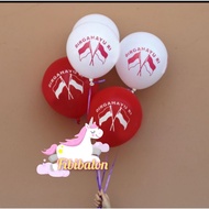 Dirgahayu latex balloons per pack contains 100 pieces 17 August balloons