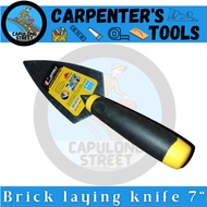 Capulong Brick Laying Knife 7 Inches Xiteli Brand Kutsara For Construction