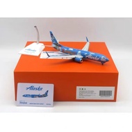 JC Wings 1: 200 Alaska Airlines B737-800 N537AS Model