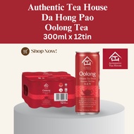 AUTHENTIC TEA HOUSE Da Hong Pao Oolong Tea 12cans x 300ml (Thick Bubble Wrap)