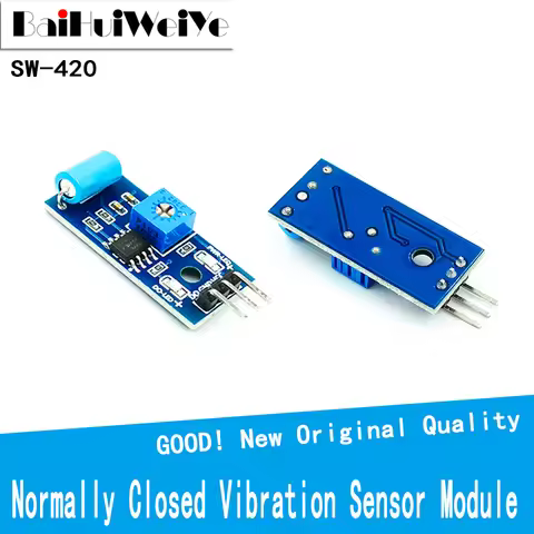 1PCS SW-420 Normally Closed Type Vibration Sensor Module Alarm Sensor Module Vibration Switch SW420 