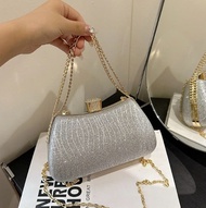 Clutch nữ dự tiệc Túi đeo chéo nhiều màu khoá đính đá sang trọng LILA CSC25