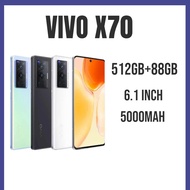 🔥9.9 kaw kaw promotion🔥Smartphone vivo X70 5G (8+4GB RAM + 128GB ROM/ZEISS T Coating/Ultra-Sensing G