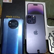 poco x3pro 8/256 & iphone 14pro hdc