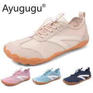 Ayugugu Zero Drop Fitness Shoes Men Women Skipping Rope Deadlift Yoga Shoes Soft Barefoot Running Sh