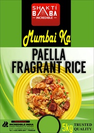 SHAKTI BABA MUMBAI KA PAELLA FRAGRANT RICE 5KG(This is not Basmati Rice)