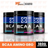 USN BCAA Amino Gro Intra-Workout Anabolic ( 200 g) 33 servings - Makanan Tambahan BCAA/ AMINO