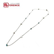 GUCCI 藍色托帕石心形項鍊