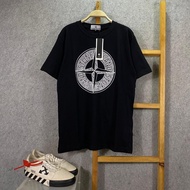 CASUAL T-SHIRT ISLAND OF BATU BIG COMPASS ART BLACK CSR SHOP