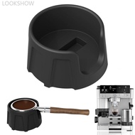 LOOKSHOW Silicone Tamper Mat Non Slip Corner Bar Mat Portafilter Holder Tamping Station Compatible W