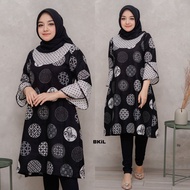 Tunik batik sogan pekalongan