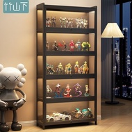 Zhushan Hand-made Cabinet Display Cabinet With Lock Acrylic Transparent Dust-proof Display Rack Lego Ornaments Model Sto