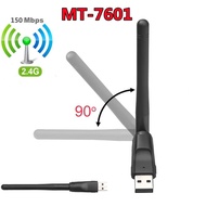 [Hot K] 150Mbps USB 2.0 Adapter 2.4GHz Mini WiFi Wireless Network Card Chipset Ralink MT-7601 2dB Antenna for Laptop PC Wholesales