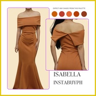 ☈ ❃ ♒ Isabella Dress For Bridesmaids Ninangs Civil Wedding Brides Taytay Supplier