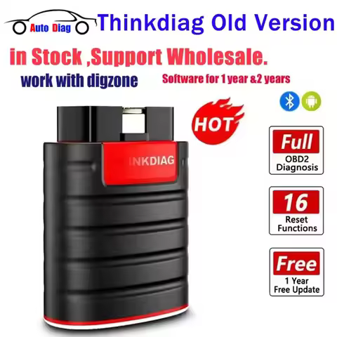 2025 Thinkdiag old version Thinkdiag old boot diagzone Full System 16 Reset OBD2 Scanner Automotive 