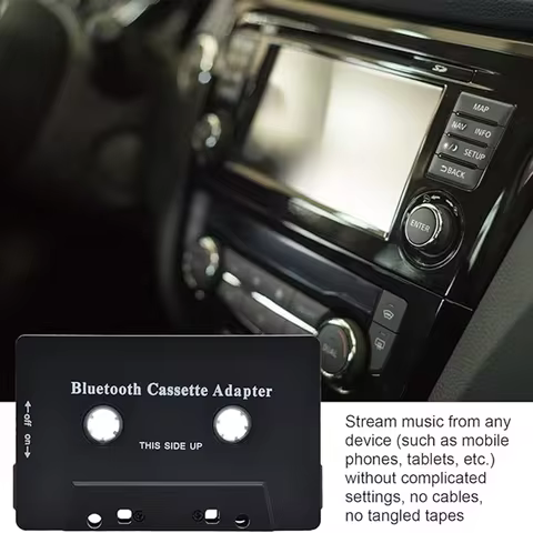 Box cassette player adapter ABS car box cassette player adapter car Bluetooth box cassette converter