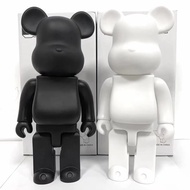 [Toronto2] 28cm 400% Bearbrick Bear@Brick Action Figures DIY Paint Bear Brick Toys Violent Bear Ornaments Home Decor Kids Birthday Gift Toy