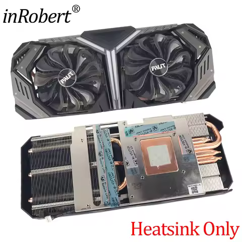 RTX2060 Graphics Card Replacement Heatsink For PALIT GeForce RTX 2060 Super 8GB GameRock GPU Cooler 