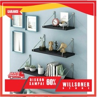 3-tier iron hanging furniture rack p40,30,20xW10xH2 cm