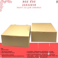 Box 22x22 Cake Box 22x22 Laminated 325 Gsm Tumpeng Box (B7K4-Laminated)