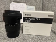 Sigma 28-70mm F2.8 DG DN Comtemporary (E Mount)