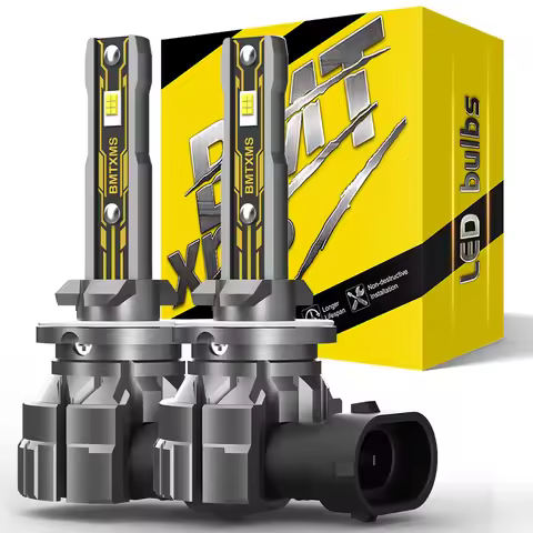 BMTxms 2PCS 881 880 H27 H27W2 HB4 H8 LED DRL Fog Lights For Kia Rio K2 K3 K5 K7 Armrest Ceed Sportag