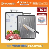 【 Mandy Exclusive 】Ecowin Double-Sided Chopping Board 316 Stainless Steel Cutting Board Antibacteria