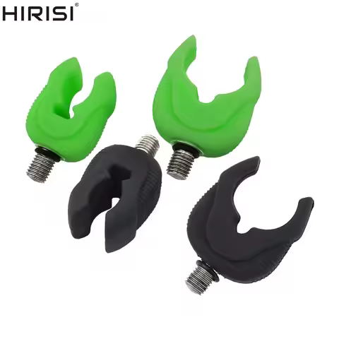 4pcs Rubber Fishing Rod Rest Butt Rest Head Gripper Grips Fishing Rod Holder Fishing Tackle Tools