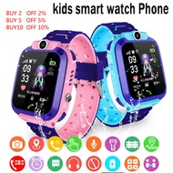 Q12 Childrens Smart Watch SOS Phone Watch Smartwatch For Kids With Sim Card Photo Waterproof IP67 Ki