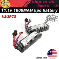 BMAX 11.1V Li-po Battery 2000&2800mAh 7.4V XT-30 Rechargeable Battery Accessories USB Charging For T