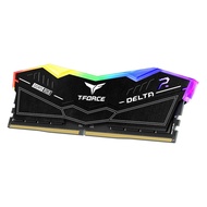TEAMGROUP 十銓 T-Force Delta 炫光RGB系列 記憶體 32G 16G 2個 DDR5-6000 CL30 黑色  1組