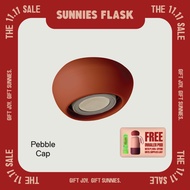 Sunnies Flask Pebble Cap (Customizable Water Tumbler Accessory Lid)