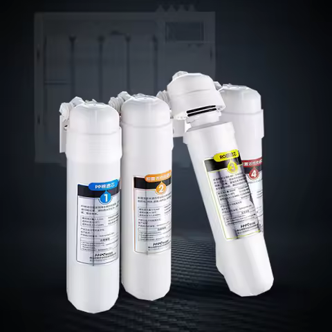 PPF/UDF /CTO/ RO / UF / T33 Home Kitchen Reverse Osmosis RO Membrane Replacement Water System Filter