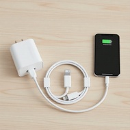 20W PD Fast Charger Head + Cable for Apple iPhone 14 & iPhone 13