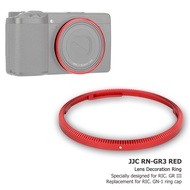 JJC GN-1 Metal Decoration Ring for RICOH GR3Colorful Lens Ring Dedicated for Ricoh GR III Replace Ri