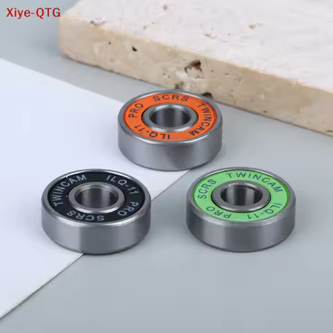 NEW 8Pcs 608 Bearing ILQ-11 8x22x7 Longboard Speed Inline Skate Wheel Bearing Skate Scooter Smooth S